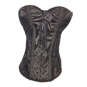 Custom made Bustier in black lace! 🖤✨